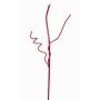 Ramo di salice artificiale, AZMIDI, rosso lacca, 95cm