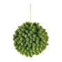 Palla di luppolo artificiale VALKIN con fiori, pendente, verde, Ø 21 cm