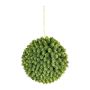 Palla di luppolo artificiale VALKIN con fiori, pendente, verde, Ø 25 cm