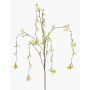 Ramo decorativo gelsomino GLAFOR, pendente, giallo, 135 cm