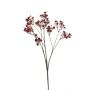Gipsofila artificiale LITAGO, rosso bordeaux, 70cm, Ø1,5cm