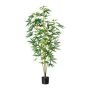 Albero artificiale canapa BUGIN, tronco artificiale, verde, 150 cm