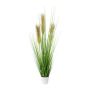 Erba artificiale Pampas FONZA in vaso decorativo, pannocchie, marrone-giallo, 80cm