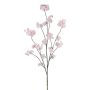 Ramo artificiale ciliegio ornamentale giapponese VORLUN con fiori, rosa, 130 cm