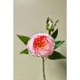 Peonia artificiale FYRFAR, semiaperta, rosa, 60 cm