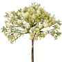 Bouquet di fiori artificiali con gypsophila CECILIA, bianco crema, 30 cm