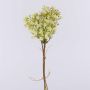 Bouquet di fiori artificiali con gypsophila CECILIA, bianco crema, 30 cm
