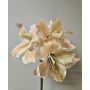 Amaryllis artificiale SARNUK, crema-albicocca, 80 cm