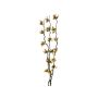 Ramo di viburno artificiale MARJANA, 3 pezzi, LED, giallo-arancio, 180 cm