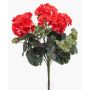 Geranio artificiale BAKLIN su bastoncino, crossdoor, rosso, 40 cm