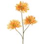 Ramo artificiale di crisantemo LASDIM, giallo ocra, 75 cm, Ø 11 cm