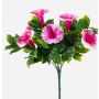 Fiore artificiale petunia FINVON su stelo, crossdoor, rosa, 27 cm