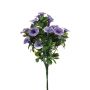 Fiore artificiale petunia FINVON su stelo, crossdoor, viola, 27 cm