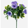 Fiore artificiale petunia FINVON su stelo, crossdoor, viola, 27 cm