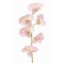 Fiore artificiale Lathyrus WAHNY, rosa chiaro-verde-bianco, 45cm, Ø5,5cm