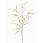 Ramo decorativo con fiori di lathyrus TYZANS, bianco-verde, 95cm