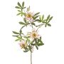 Ramo artificiale Passiflora WEPUNY, viola-bianco, 75 cm, Ø 7-10 cm