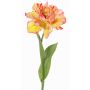 Tulipani artificiali STEFANIE, giallo-fucsia, 65cm, Ø14cm