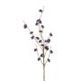 Ramo artificiale di silfio SILFIO con bacche, viola scuro, 95 cm