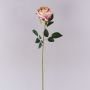 Fiore artificiale rosa CHERLEN, rosa-crema, 60 cm, Ø 10 cm