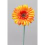 Fiore artificiale gerbera TEUDELINDE, arancione, 55 cm, Ø 8 cm