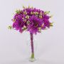 Mazzo di fiori artificiali Gerbera TEMBAR, viola scuro, 30 cm, Ø 22 cm