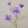 Ramo decorativo di fiori di cosmea PRESTIOSA, lilla, 75 cm