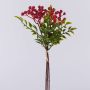 Ramo artificiale di sorbo ELNATAN in mazzo, frutti, rosso, 30 cm