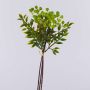 Ramo artificiale di sorbo ELNATAN in mazzo, frutti, verde, 30 cm