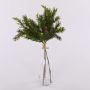 Rami di abete decorativi KIGANJA in mazzo con pigne, verdi, 35 cm