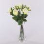 Mazzo di fiori artificiali MURINET, bianco crema, 35 cm