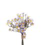 Bouquet di fiori artificiali crisantemi piccoli WEMKE, lilla chiaro-blu, 35 cm, Ø 13 cm
