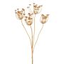 Ramo decorativo Aneto FRISKO con fiori, rame, 65 cm