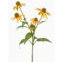 Ramo decorativo Echinacea MILROV, giallo, 75 cm