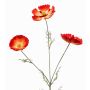 Ramo decorativo con fiori di margherita BRALTO, arancione, 80 cm