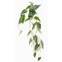 Piante artificiali Alocasia sanderiana EXEVLO su bastone, pendente, verde, 80 cm