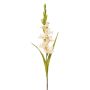 Fiore artificiale gladiolo NOVNIF, crema, 95 cm