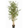 Pianta artificiale bambù KEAO, canne di bambù vero, 150cm