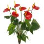 Anthurium artificiale NAKITA su bastoncino, rosso, 50 cm