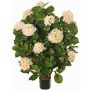 Ortensia artificiale PINDO, rosa-crema, 95cm