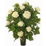 Ortensia artificiale PINDO, crema, 95cm