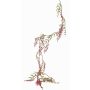 Ghirlanda artificiale albero del pepe TENGYH con bacche, rosa scuro, 180cm