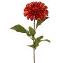 Dalia in velluto TINFAS, arancione scuro, 60 cm, Ø 13 cm