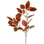 Ramo di faggio in velluto GALFHY, rame, 70 cm