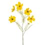 Cestino decorativo artificiale BELIAH, giallo, 75 cm