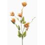 Ramo decorativo fiore di scacchiera WALTOR, giallo-arancione, 85 cm