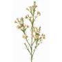 Ramo decorativo con fiori di cera FRINDALS, rosa chiaro-bianco, 65cm, Ø1,5-2cm