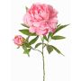 Peonia artificiale WARDUAN, Eco Collection, rosa, 65cm, Ø15cm