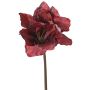 Amaryllis artificiale SARDUAN, rosso bordeaux, 65 cm, Ø 10 cm
