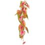 Anthurium artificiale MANFYR, bastoncino, pendente, rosa-verde, 90 cm